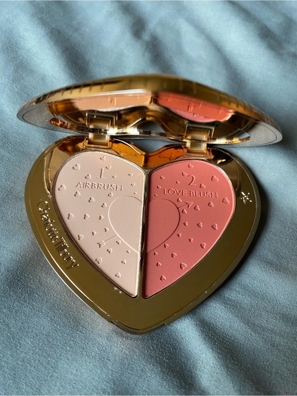 Charlotte Tilbury Beauty Soulmates Palette Pillow Talk Flawless Peach 0.45 oz